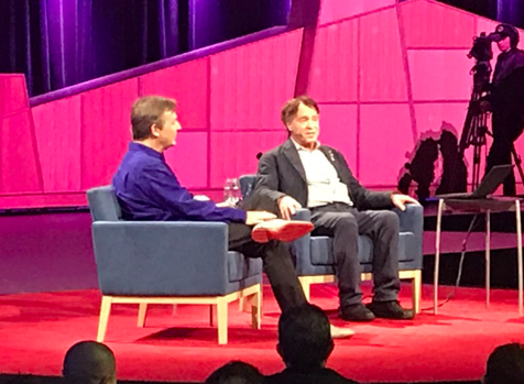 Picture: AI in Healthcare Series with Michael Ferro, Jr: With Ray Kurzweil and Chris Anderson